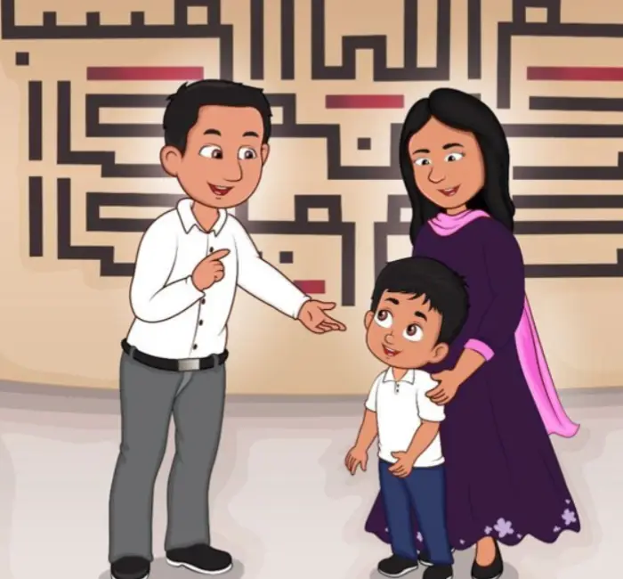 A family at Jamatkhana